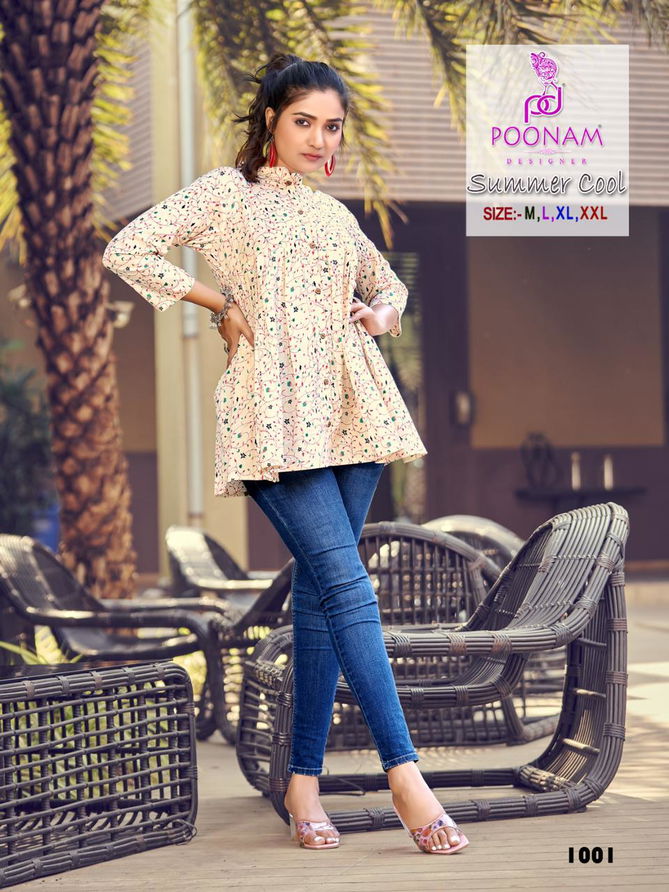 Summer Cool By Poonam Western Ladies Top Catalog